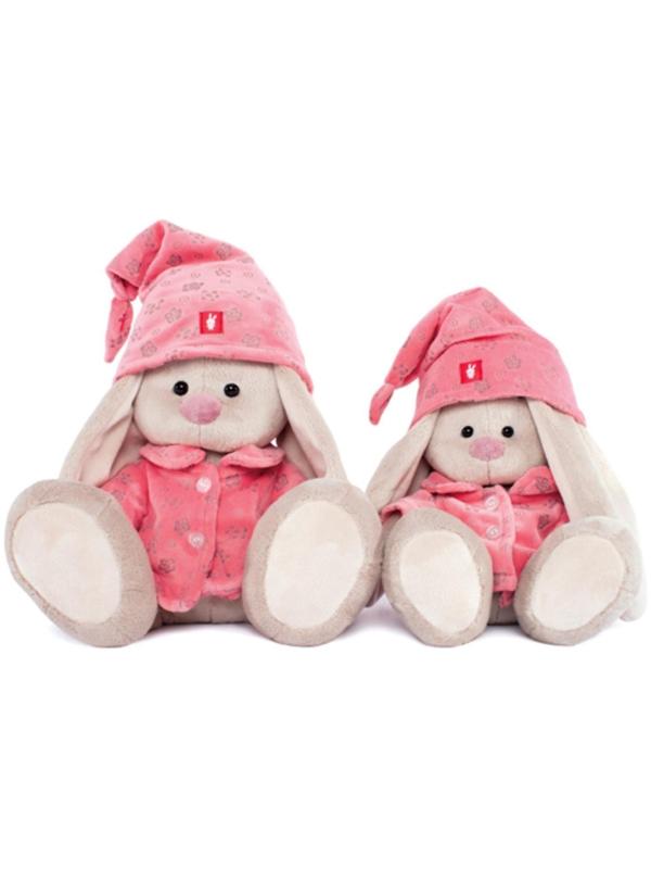 Мягкая игрушка «Зайка Ми» в розовой пижаме, большая