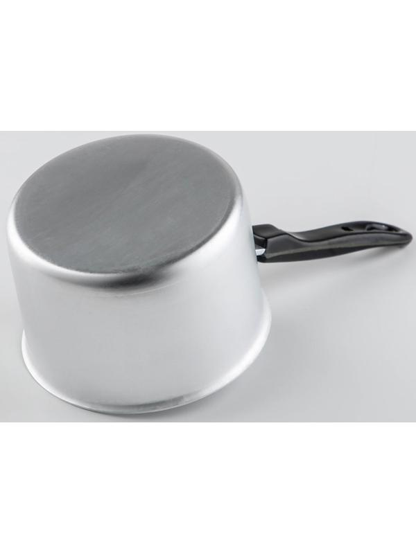 Ковш с крышкой Consul, 1,5 л, d=14 см, пластиковая ручка, цвет хромированный