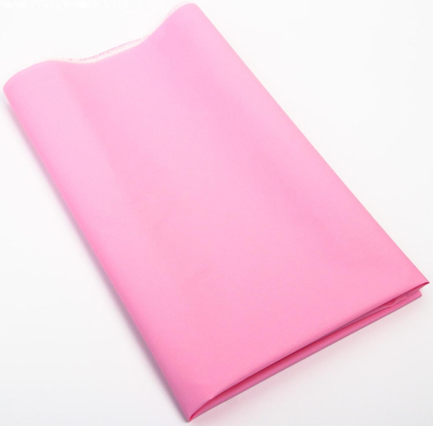 Клеёнка с ПВХ-покрытием, 70х100 см, цвета МИКС