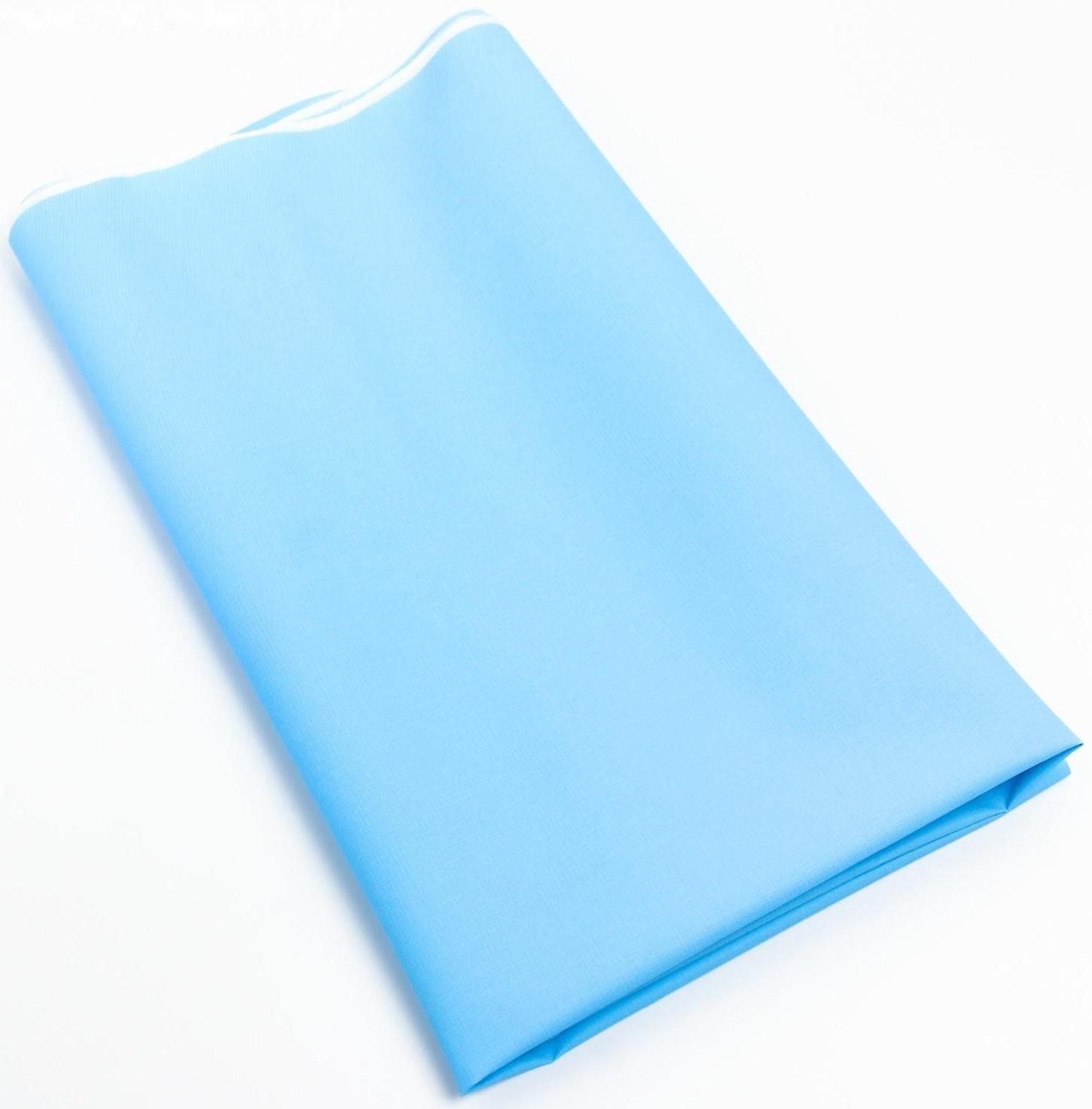 Клеёнка с ПВХ-покрытием, 70х100 см, цвета МИКС