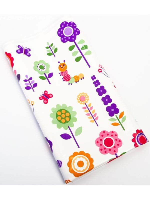 Клеёнка с ПВХ-покрытием, 70х100 см, цвета МИКС