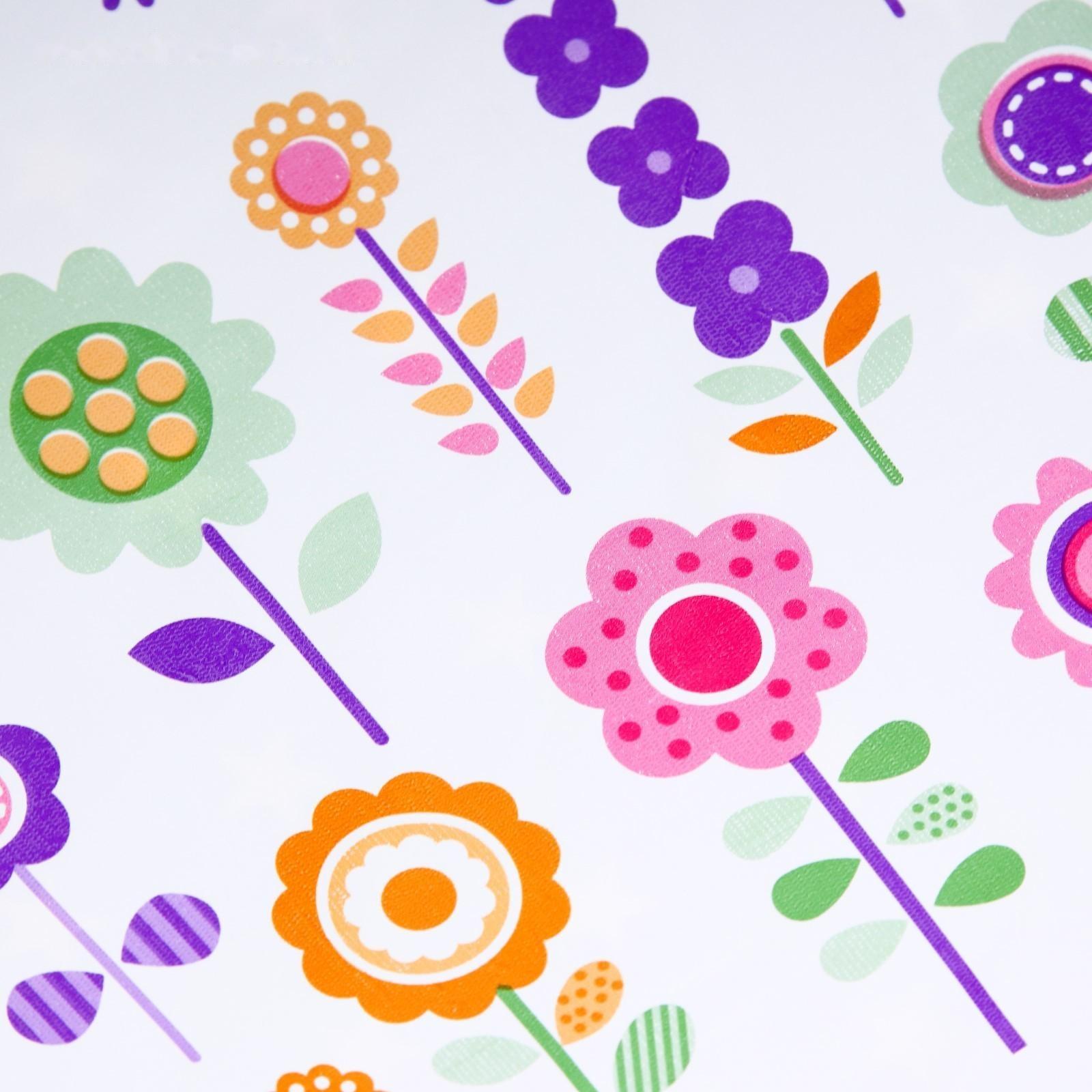 Клеёнка с ПВХ-покрытием, 70х100 см, на резинке, цвета МИКС