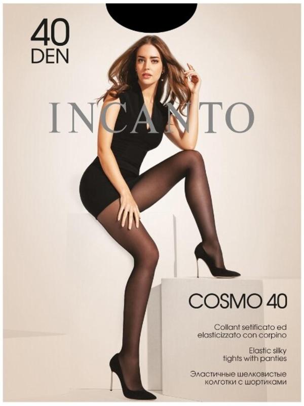 Колготки женские капроновые, INCANTO Cosmo 40 ден, цвет телесный (naturel), размер 5