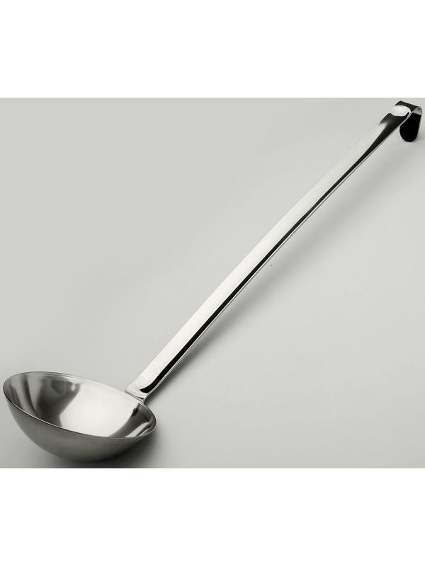 Ложка разливательная малая «Кулинар», 170 мл, толщина 2 мм, упрощённой обработки