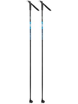 Палки лыжные стеклопластиковые, длина 160 см, цвета микс