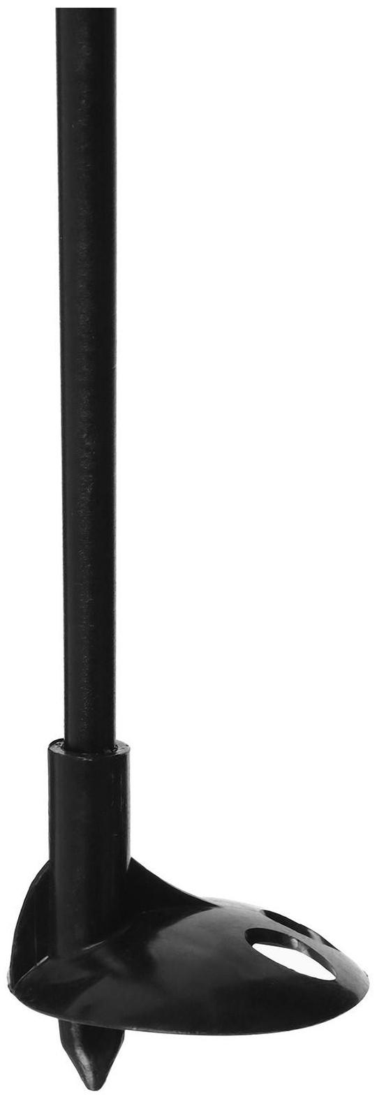 Палки лыжные стеклопластиковые, длина 65 см, цвета микс