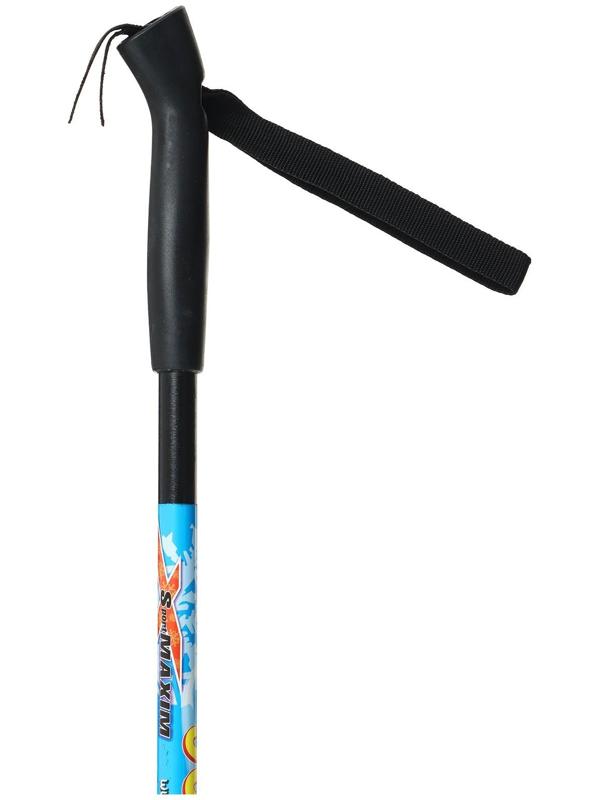 Палки лыжные стеклопластиковые, длина 75 см, цвета микс