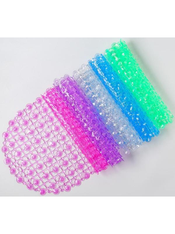 SPA-коврик для ванны на присосках «Капли воды», 35×60 см, цвет МИКС