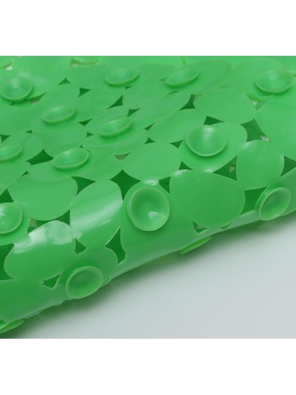 SPA-коврик для ванны на присосках Доляна «Крупная галька», 33×63 см, цвет МИКС