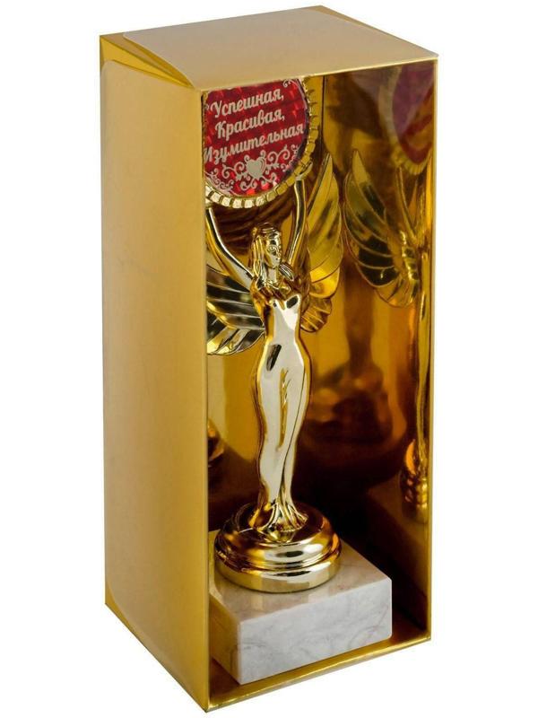 Ника с вкладышем «Успешная, красивая, изумительная», 18 х 7 х 5,2 см