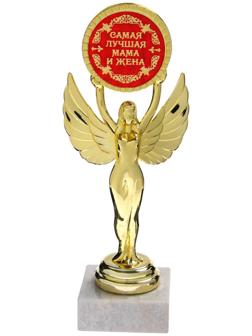 Ника с вкладышем «Самая лучшая мама и жена», 18 х 7 х 5,2 см