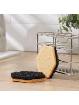 Губки для мытья тефлоновой посуды, 3 шт, в вакуумной упаковке