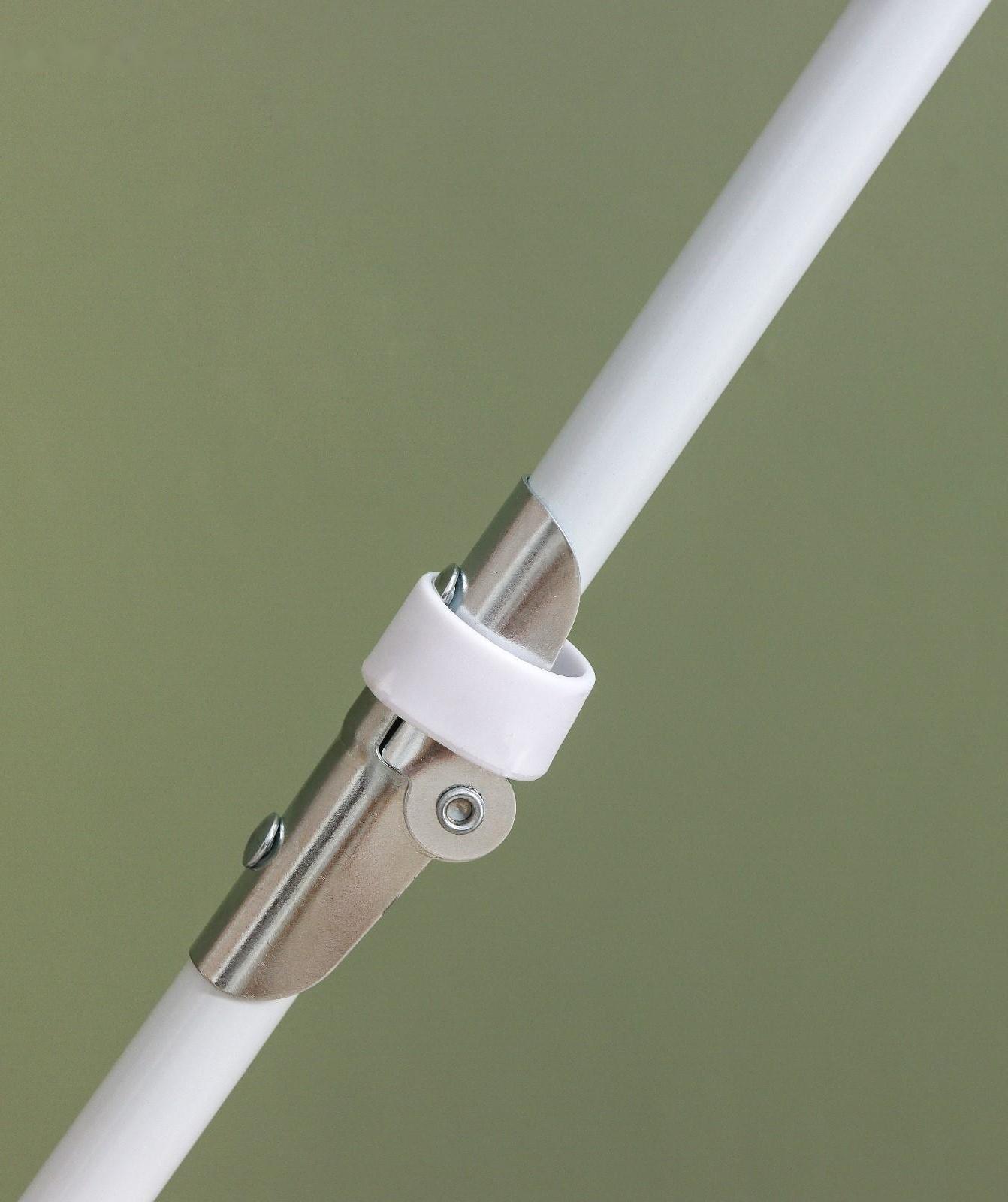 Сушилка для белья напольная складная Доляна, рабочая длина 18 м