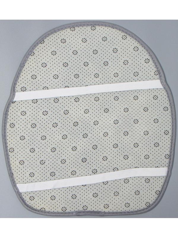 Набор ковриков для ванной и туалета Доляна «Галька», 3 шт: 40×45, 40×50, 50×80 см