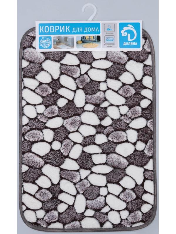 Коврик для дома Доляна «Галька», 40×60 см