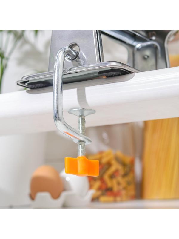 Лапшерезка с функцией раскатывания теста, 6 настроек толщины теста, ширина лапши 2 и 5 мм