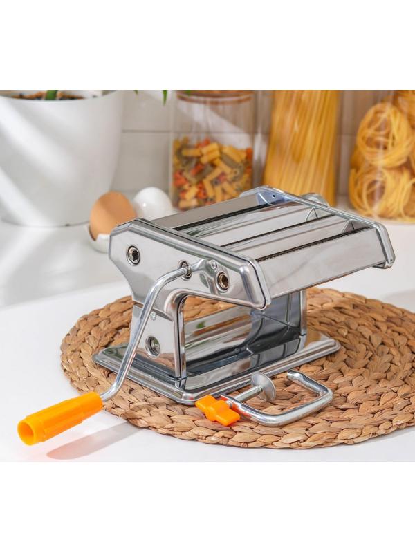 Лапшерезка с функцией раскатывания теста, 6 настроек толщины теста, ширина лапши 2 и 5 мм