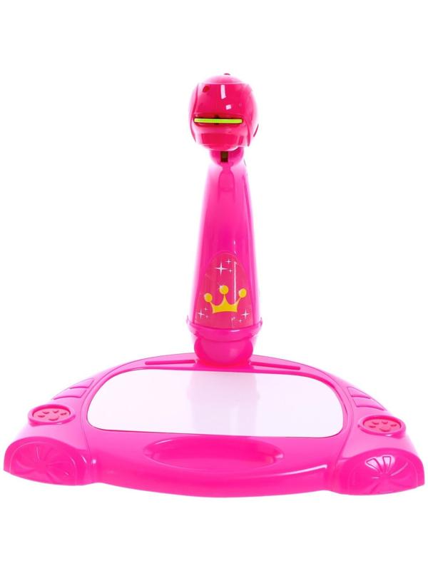 Проектор-лампа для рисования «Принцесса», 3 в 1, 36 картинок, альбом, 12 фломастеров