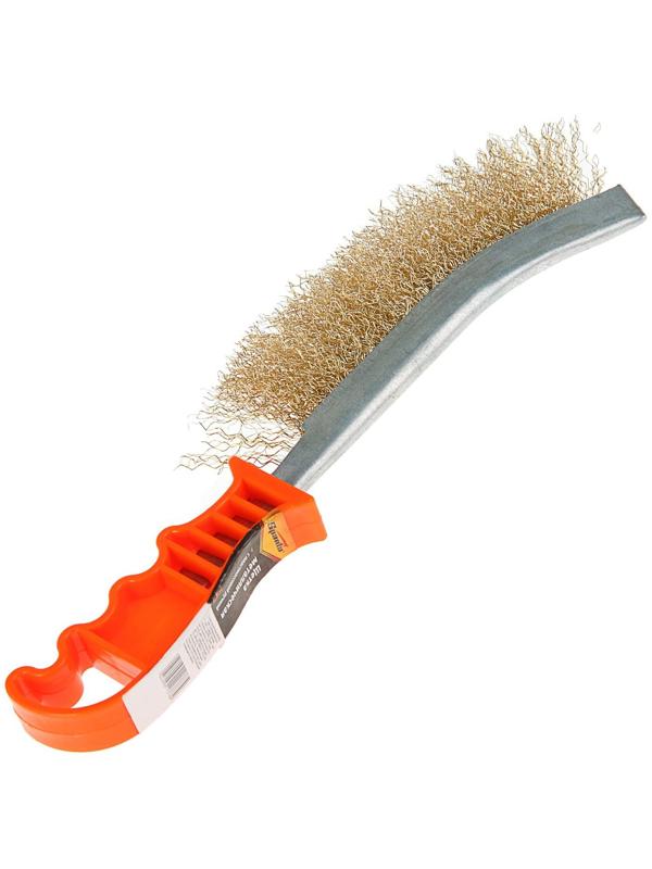 Щетка Sparta, металлическая с пластмассовой ручкой