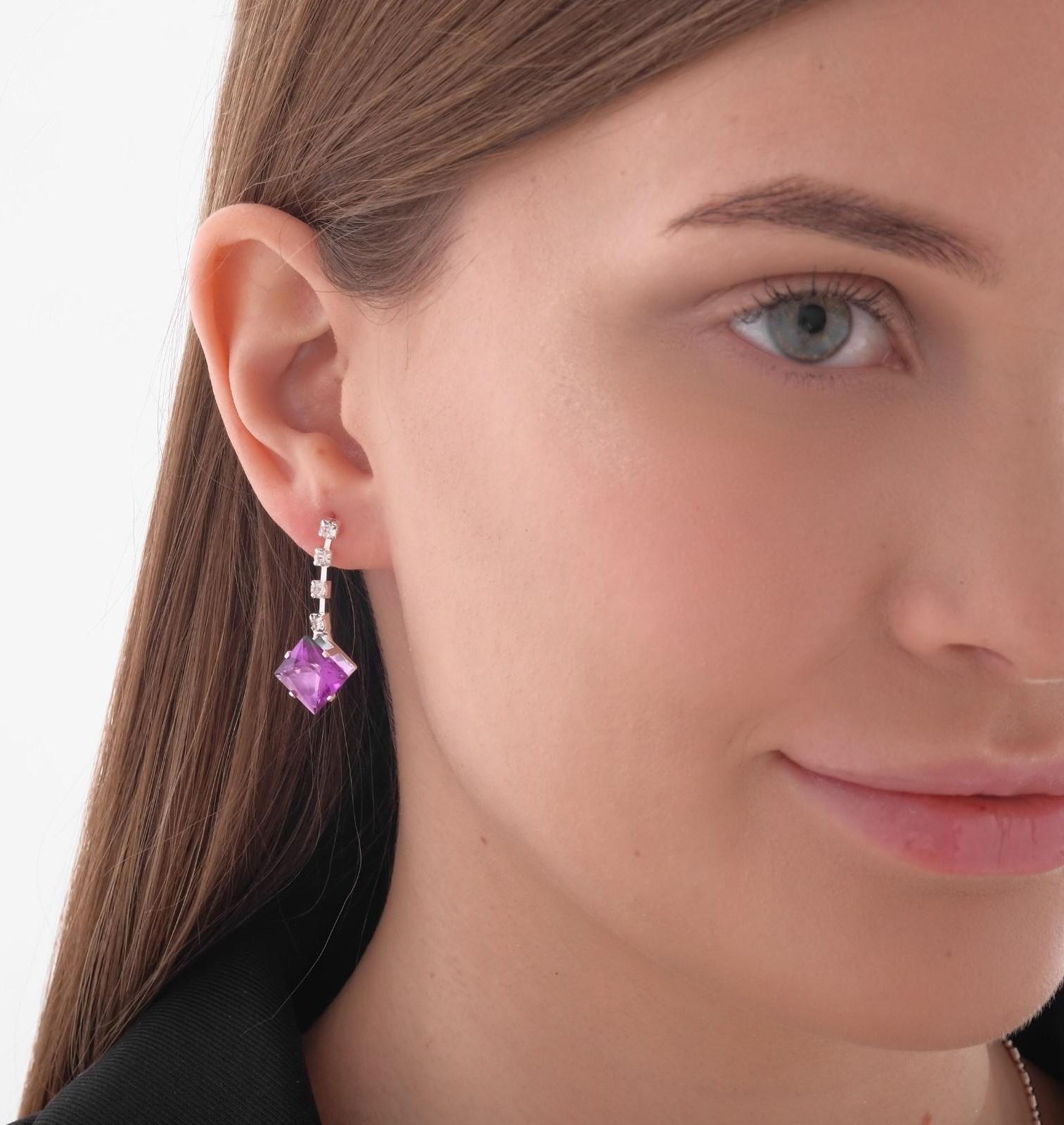 Набор 2 предмета: серьги, колье 