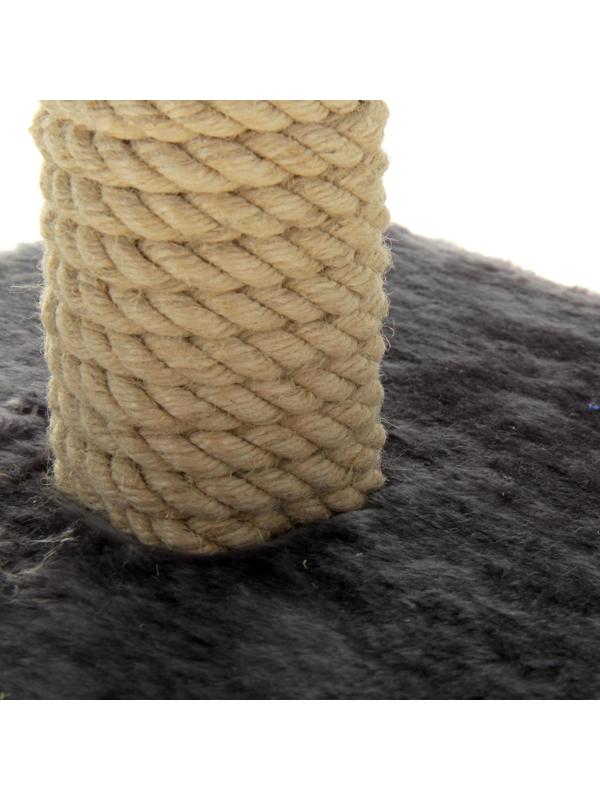 Когтеточка «Пальма», искусственный мех, микс цветов, 31 х 31 х 45 см