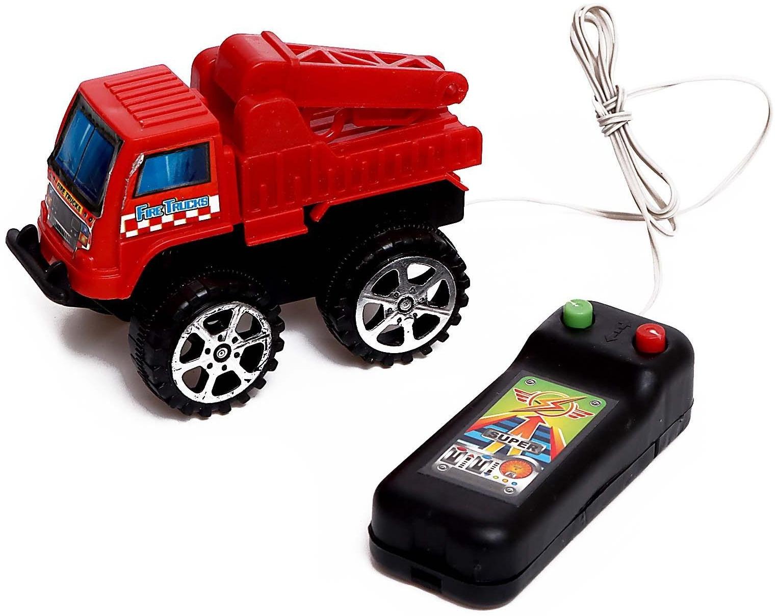 Машина «Стройтехника», на дистанционном управлении, работает от батареек, МИКС