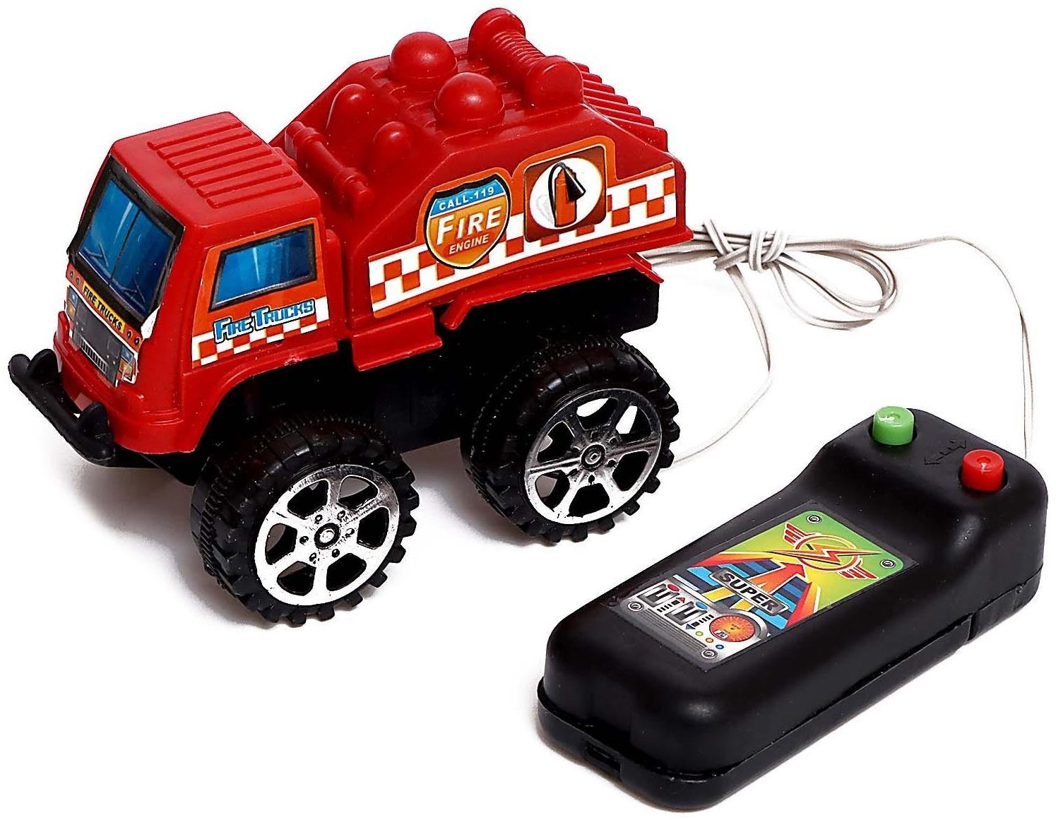 Машина «Стройтехника», на дистанционном управлении, работает от батареек, МИКС