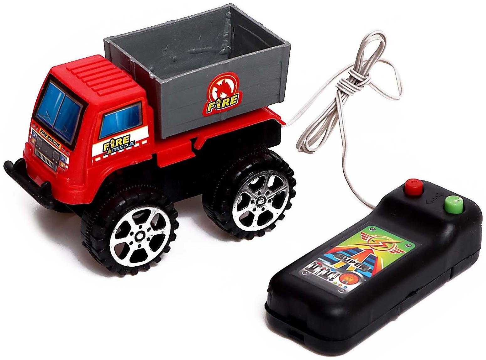 Машина «Стройтехника», на дистанционном управлении, работает от батареек, МИКС