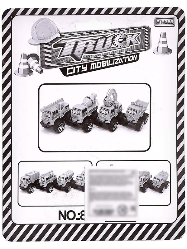 Машина «Стройтехника», на дистанционном управлении, работает от батареек, МИКС