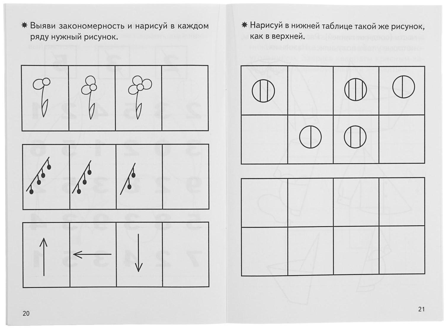 Рабочая тетрадь для детей 4-5 лет «Развиваем внимание и логическое мышление», Бортникова Е.