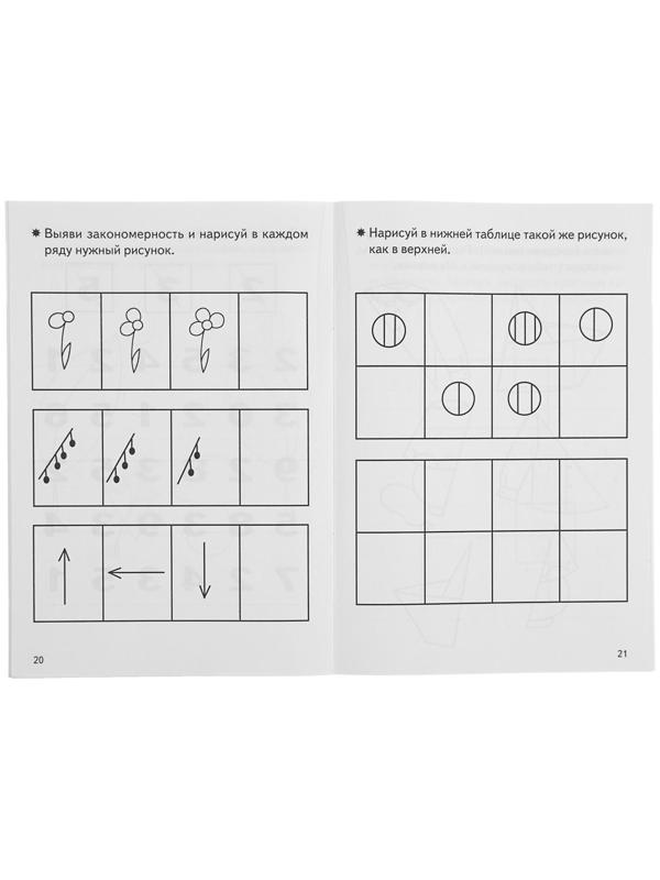 Рабочая тетрадь для детей 4-5 лет «Развиваем внимание и логическое мышление», Бортникова Е.