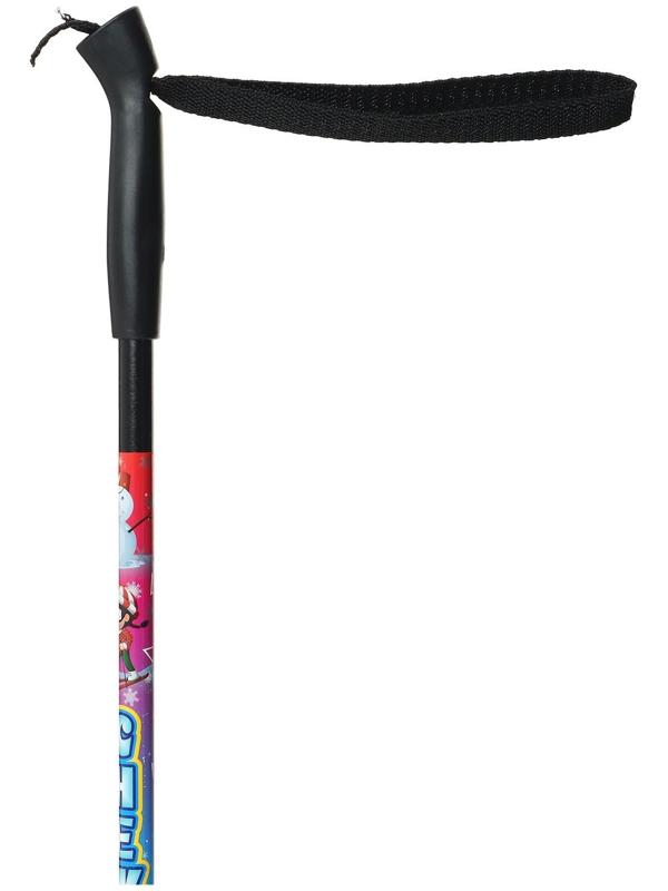 Палки лыжные стеклопластиковые, длина 80 см, цвета микс