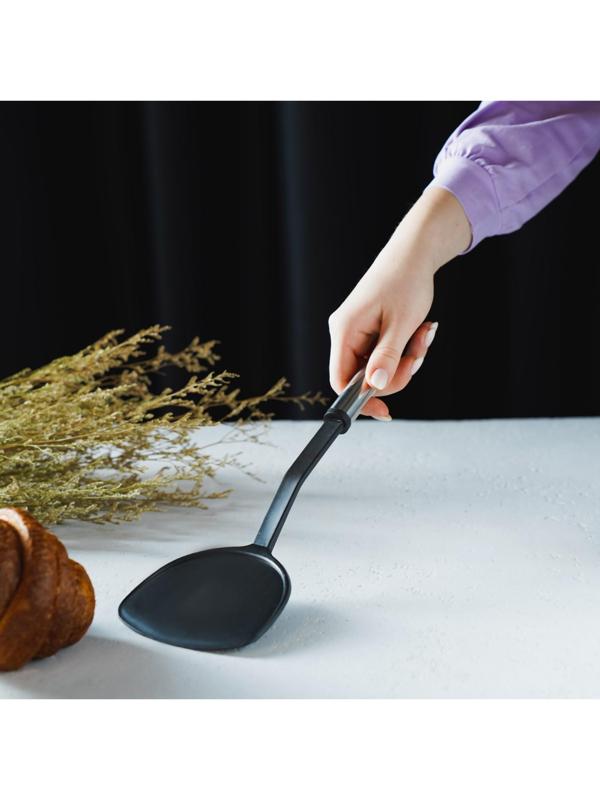 Набор кухонных принадлежностей Доляна «антрацитовый блеск», 5 предметов