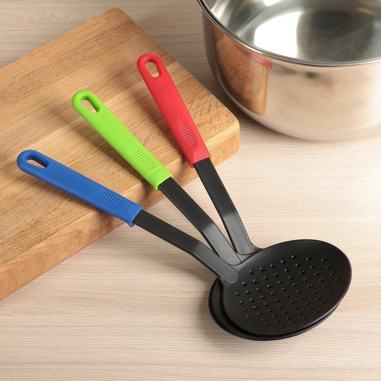 Шумовка Доляна «Эльза», 31 см, цвет МИКС