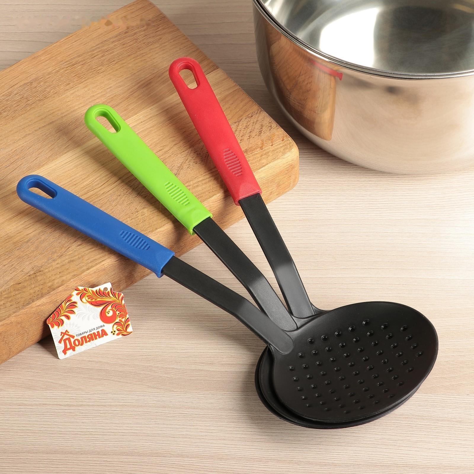 Шумовка Доляна «Эльза», 31 см, цвет МИКС