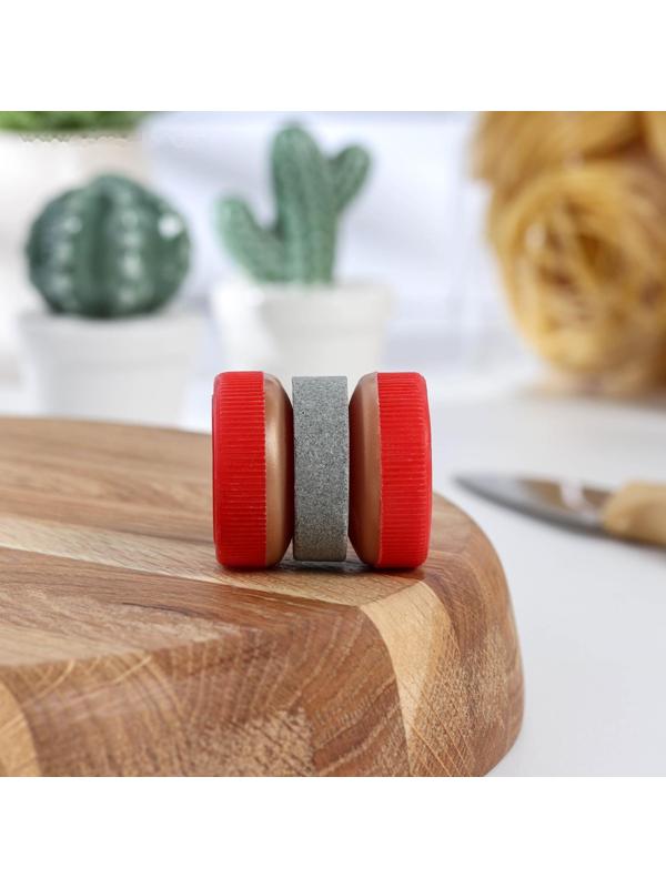 Точилка для ножей двойная «Мини», цвет МИКС