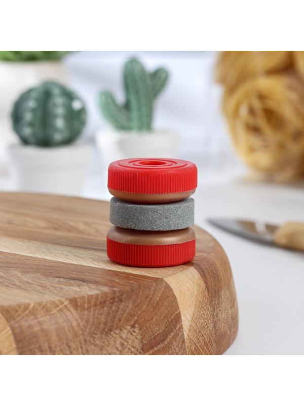 Точилка для ножей двойная «Мини», цвет МИКС