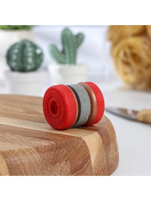 Точилка для ножей двойная «Мини», цвет МИКС