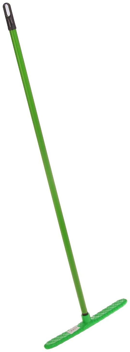 Швабра с усиленным черенком, 142×35×4 см, цвет МИКС