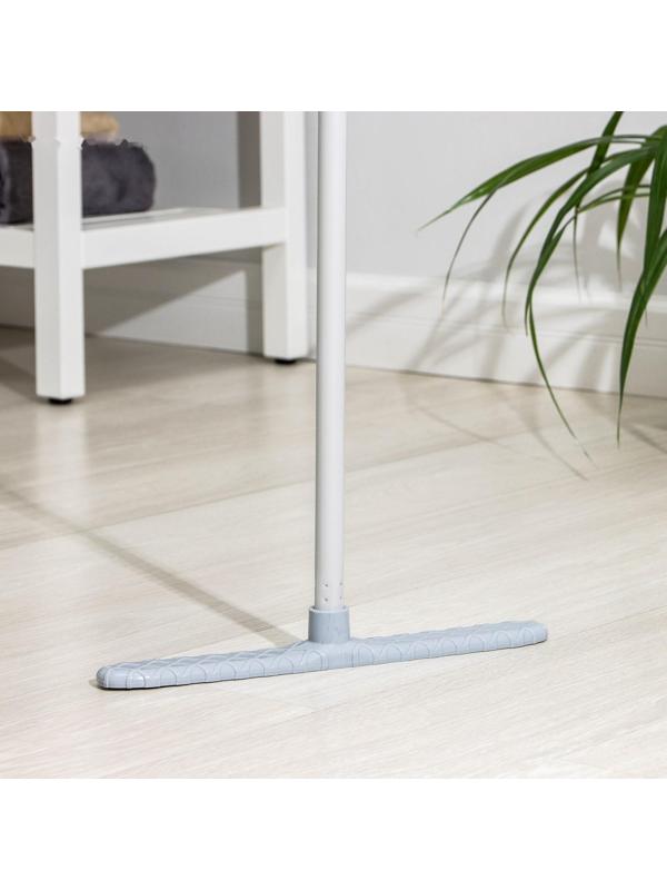 Швабра с усиленным черенком, 142×35×4 см, цвет МИКС