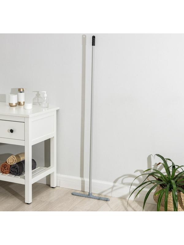 Швабра с усиленным черенком, 142×35×4 см, цвет МИКС