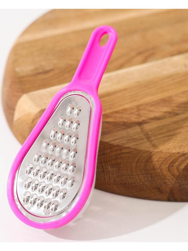 Тёрка с контейнером Доляна «Груша», 16 см, цвет МИКС