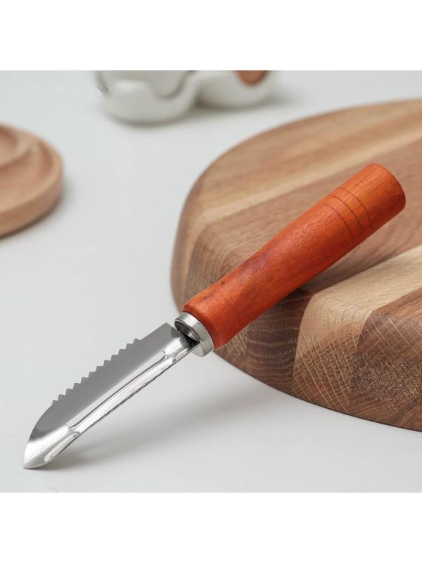 Овощечистка «Ретро», 17 см, цвет МИКС