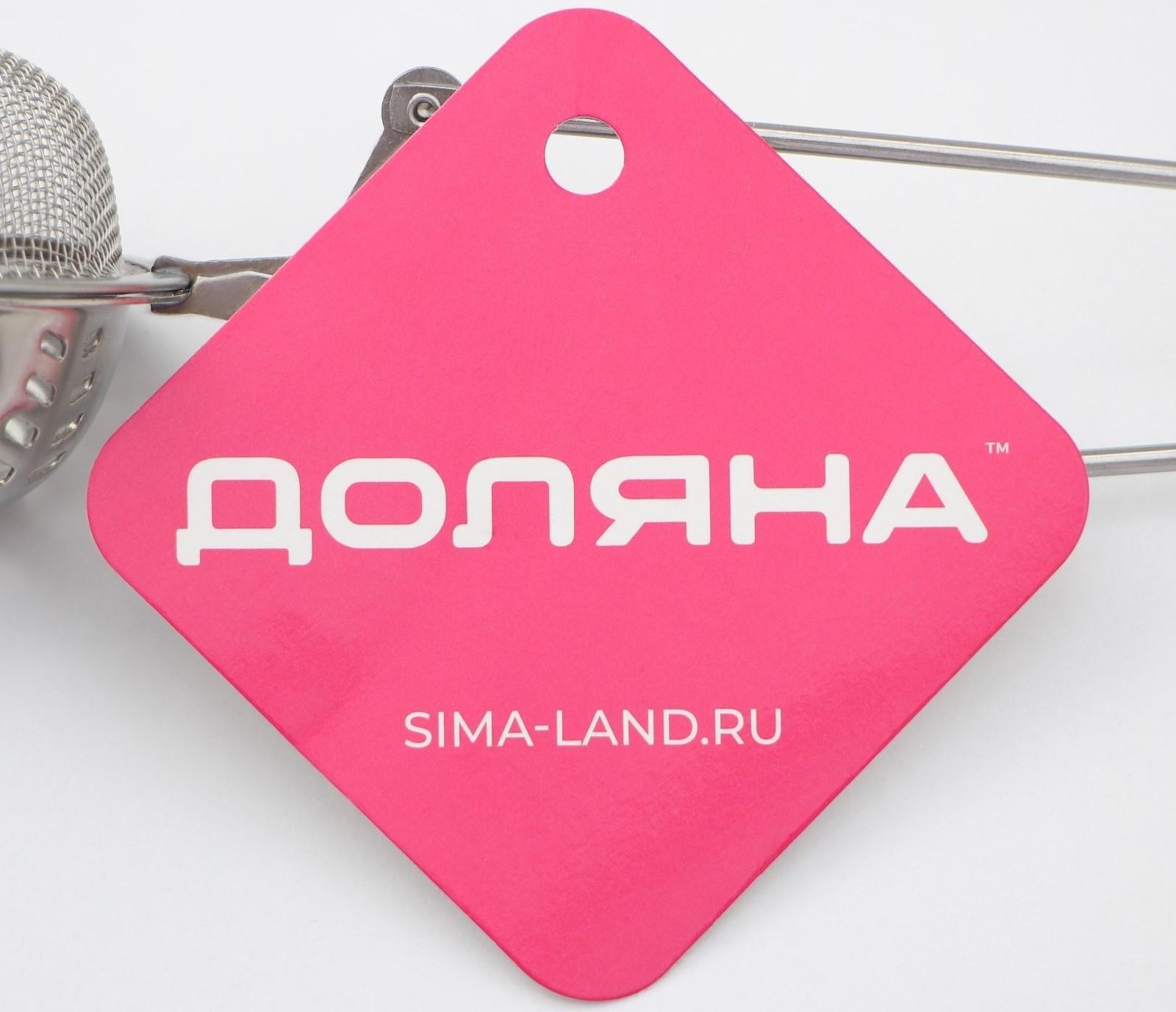 Ситечко для чая Доляна «Ёлочка», 16,5 см