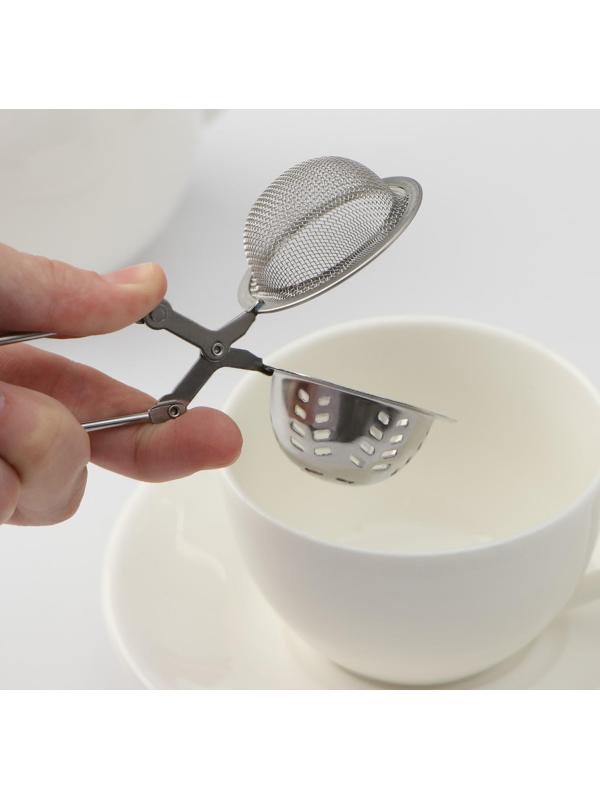 Ситечко для чая Доляна «Ёлочка», 16,5 см