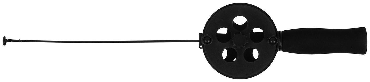 Удочка зимняя, фибергласс, с неопреновой ручкой, 35 см