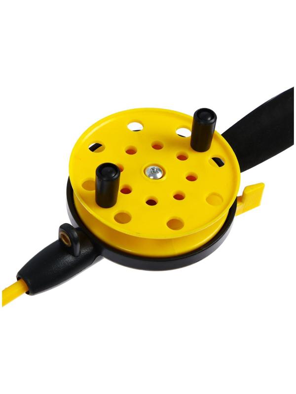 Удочка зимняя, пластик, с неопреновой ручкой, 35 см