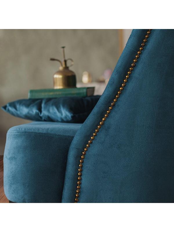 Гвозди декоративные, 18.5х10 мм, цвет золото, в упаковке 100 шт.