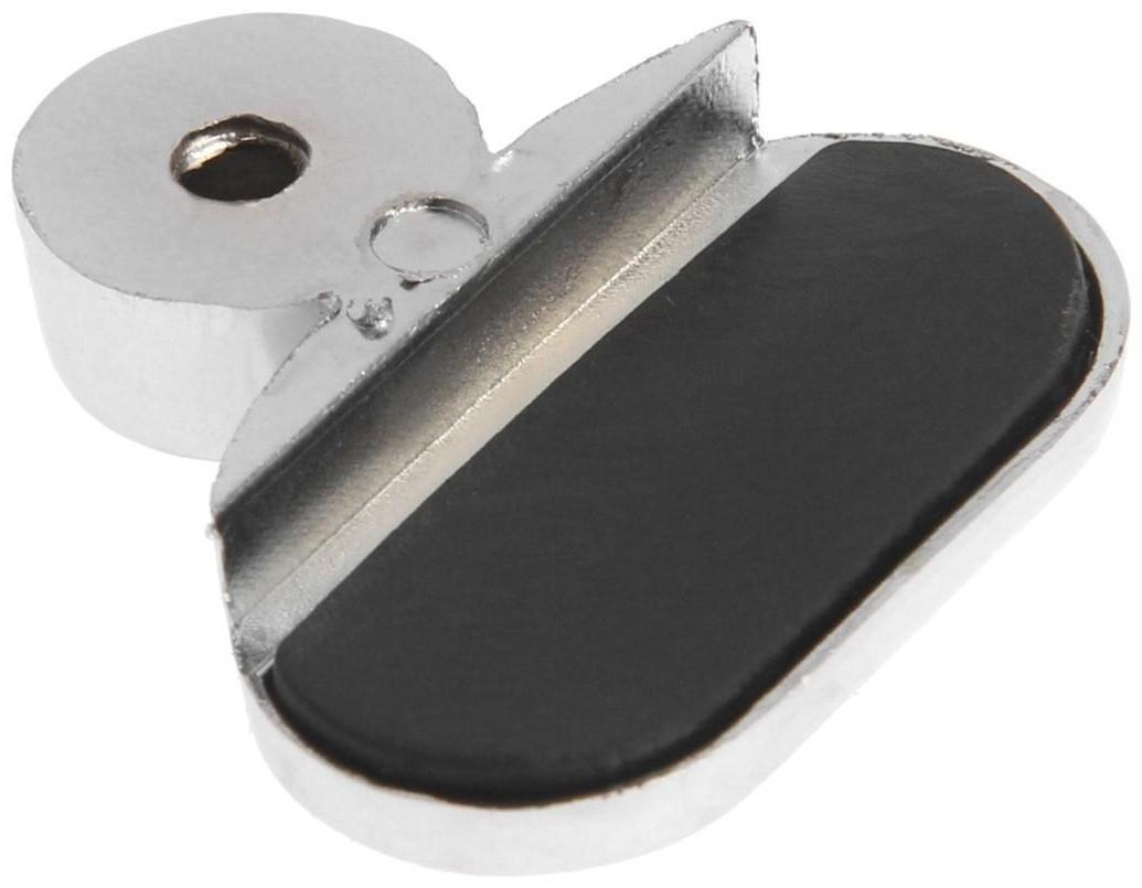 Зеркалодержатель (арт.2025), без сверления, цвет хром