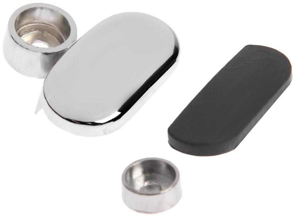 Зеркалодержатель (арт.2025), без сверления, цвет хром